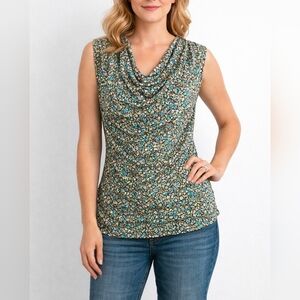 Floral Sleeveless Top